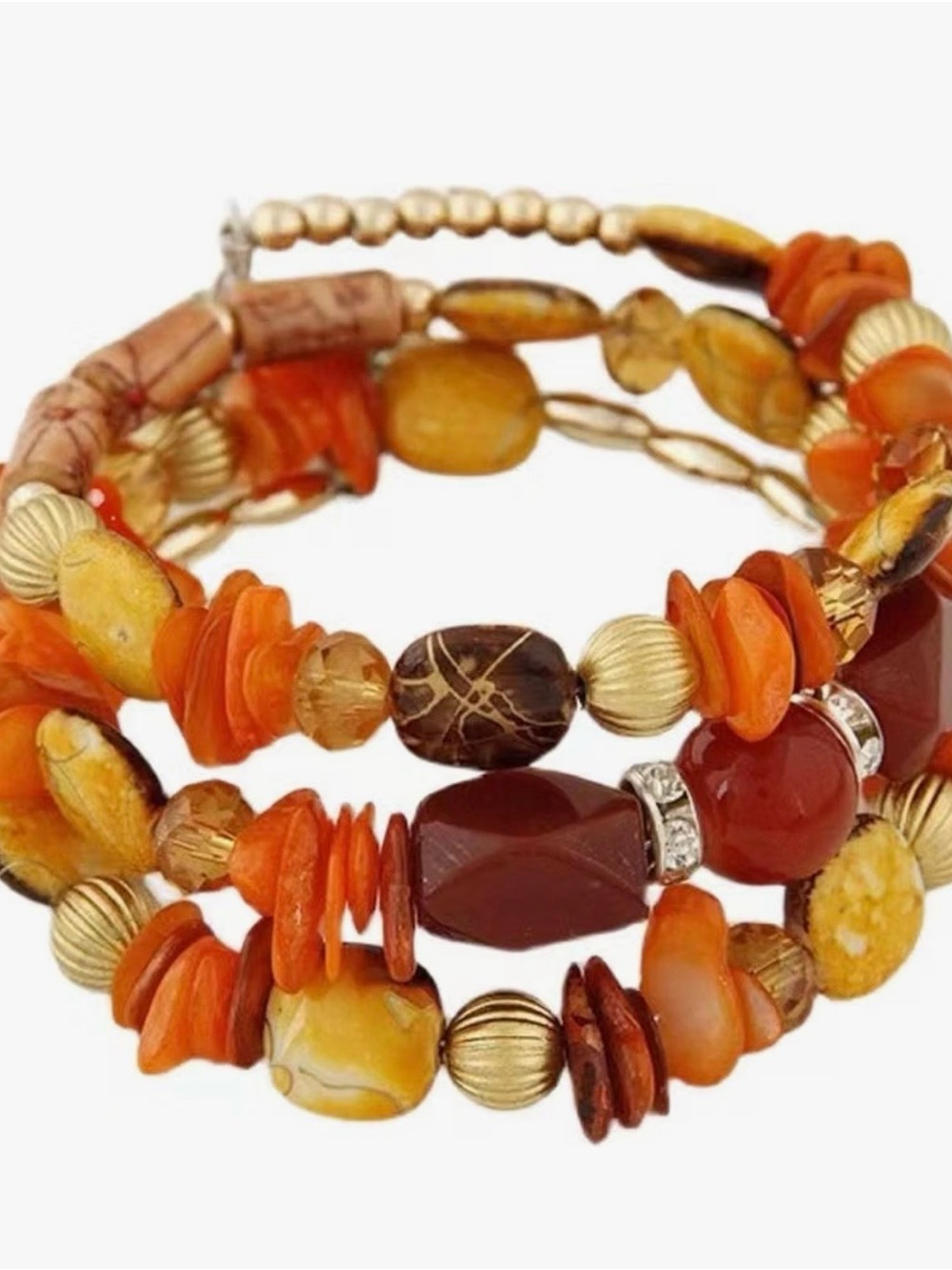 Multilayer Bracelet for Women~Natural Stone Beads Bracelets~ New ~ - Picture 2 of 6